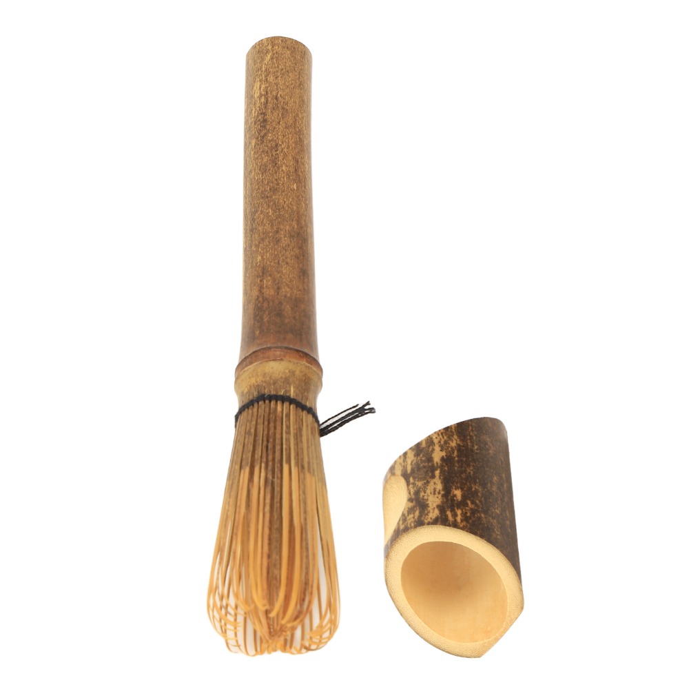 Bamboo Whisk Chasen - مضرب ماتشا ياباني متين بمقبض طويل