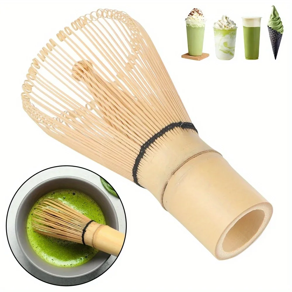 1 قطعة اكسسوارات المطبخ 100 ما - مراجعة Bamboo Whisk Chasen وسعره