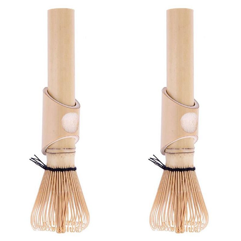 TFTP-2X خفاقة شاي الماتشا الخض - مراجعة Bamboo Whisk Chasen وسعره