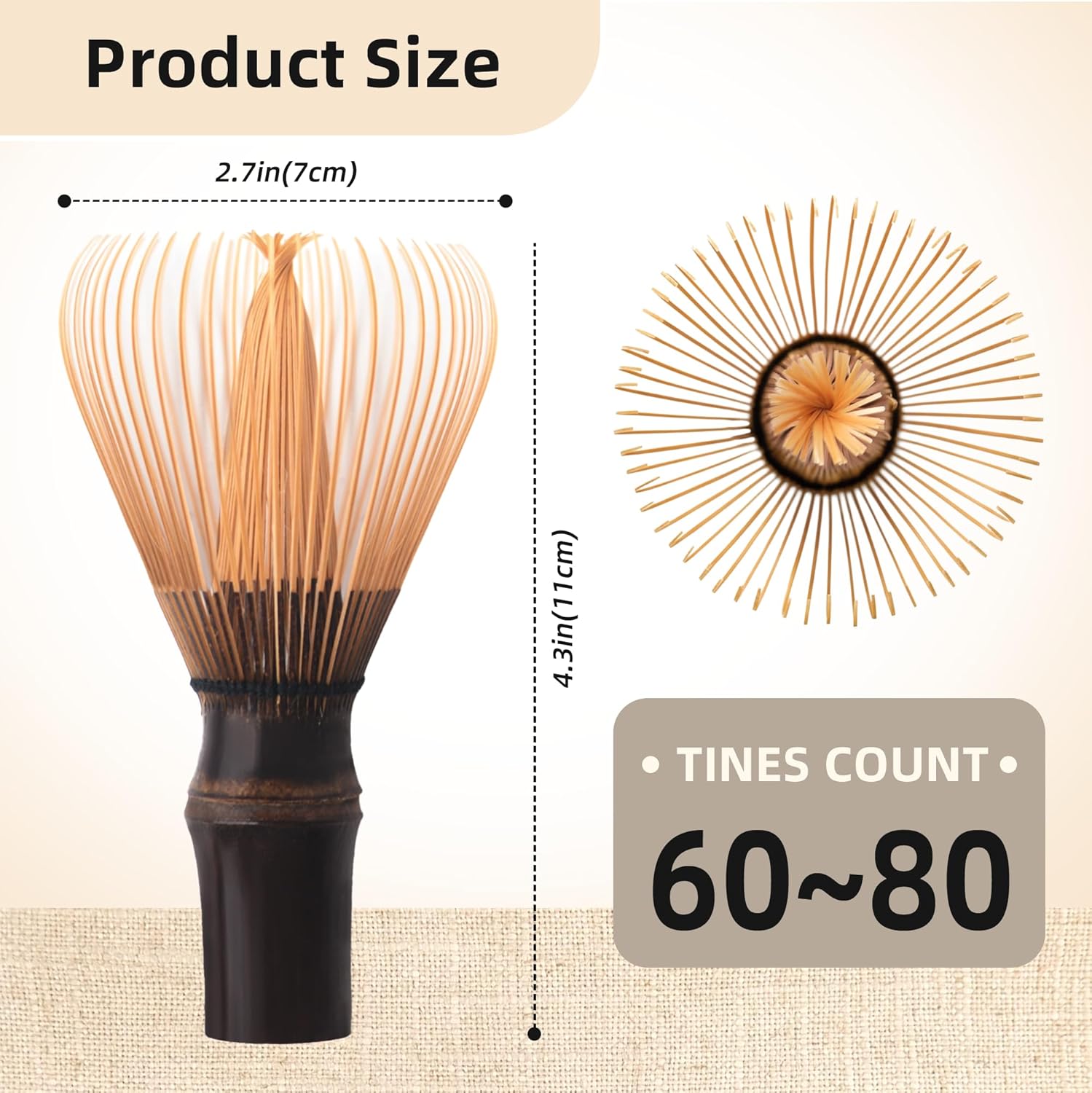 شين تشاسين اليدوية الخيزران ما - مراجعة Bamboo Whisk Chasen وسعره