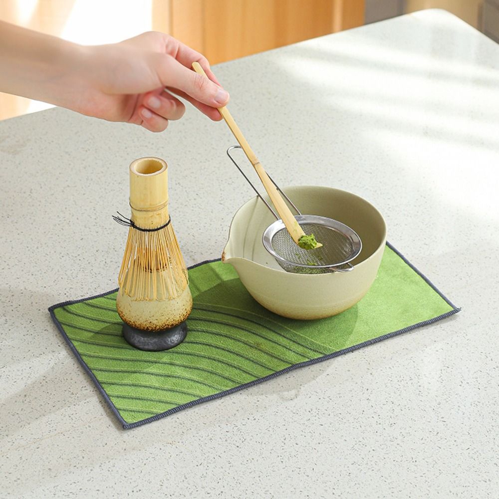 4 قطعة جديد الخيزران السيراميك - مراجعة Bamboo Whisk Chasen وسعره