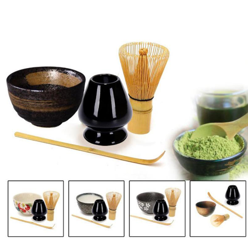 طقم هدايا شاي الماتشا الياباني - مراجعة Bamboo Whisk Chasen وسعره