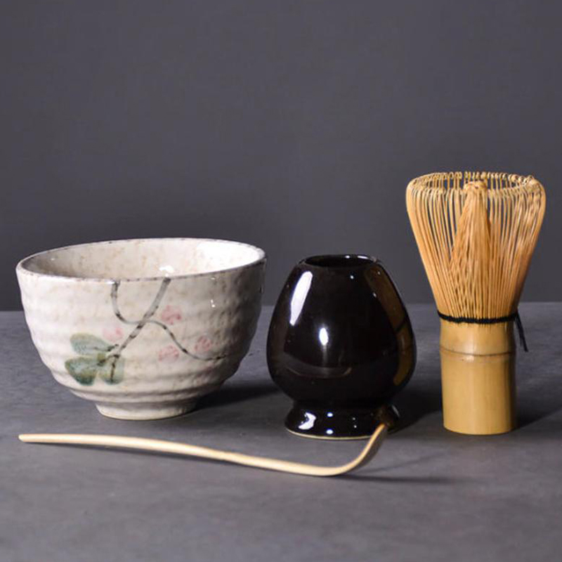 طقم هدايا شاي الماتشا الياباني - مراجعة Bamboo Whisk Chasen وسعره