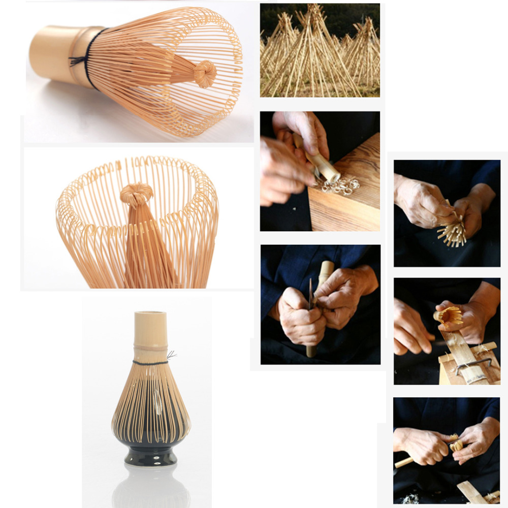 طقم هدايا شاي الماتشا الياباني - مراجعة Bamboo Whisk Chasen وسعره