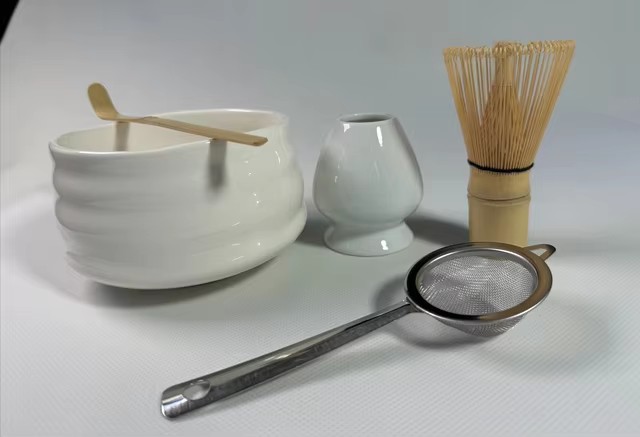 شعبية ماتشا كاتب طقم شاي الخيز - مراجعة Bamboo Whisk Chasen وسعره